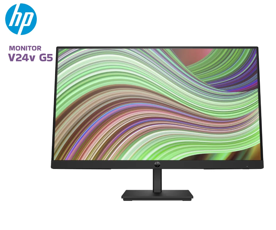 Monitor de 23.8" HP V24v G5 FHD 75Hz 5ms 65P62AA